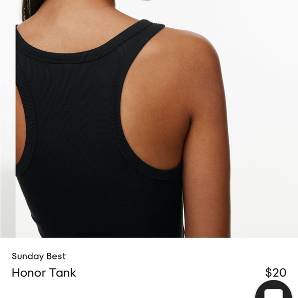 Aritzia Sunday Best honour tank - Picture 3 of 3